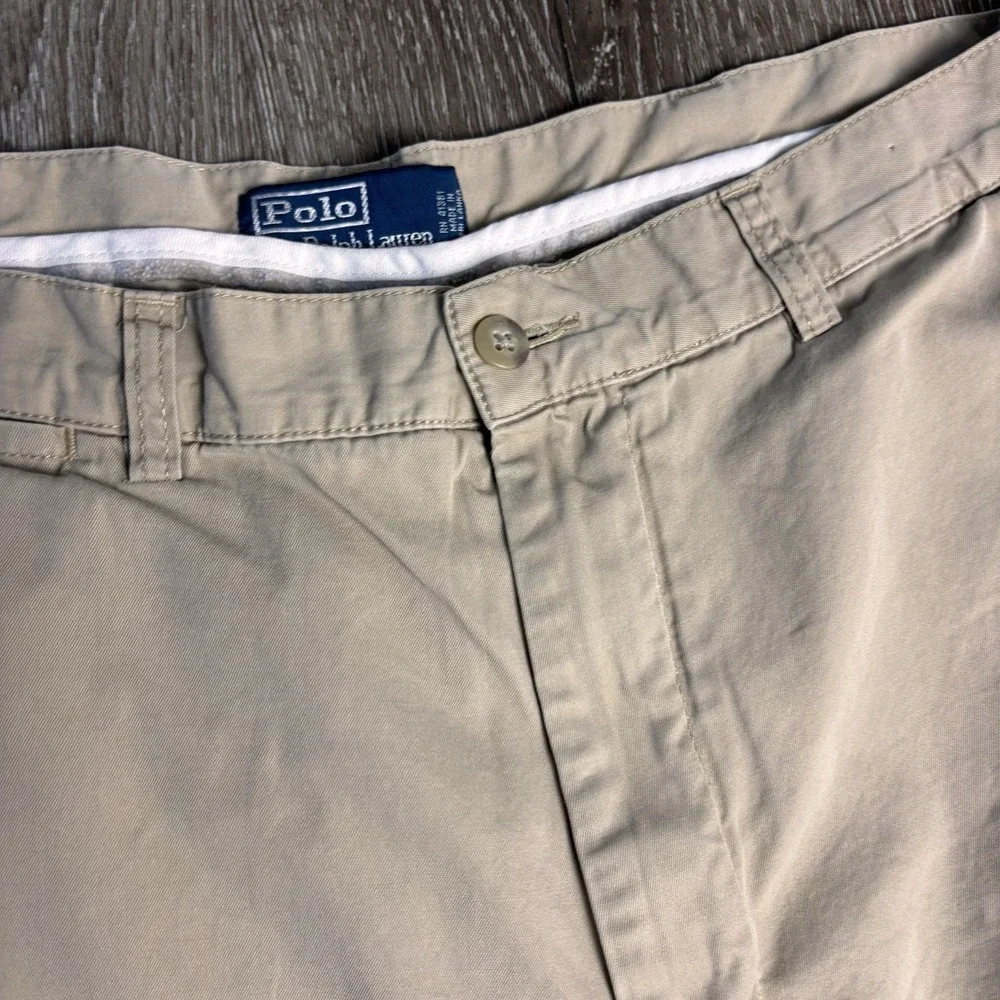 Polo Ralph Lauren Shorts Men's 36 Pockets Chino Casual 9